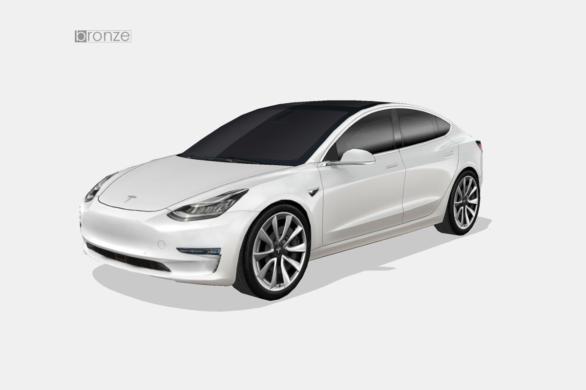 All electric 8 car colection 3D Model Collection_25