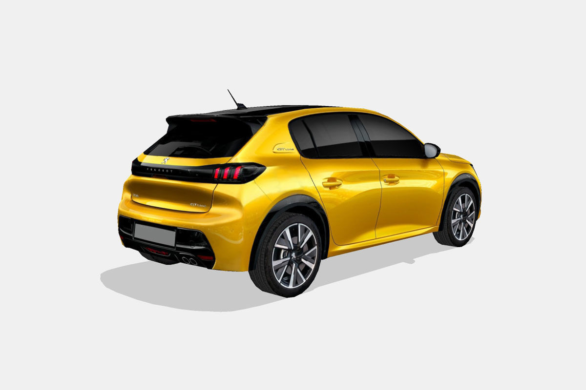 All electric 8 car colection 3D Model Collection_18