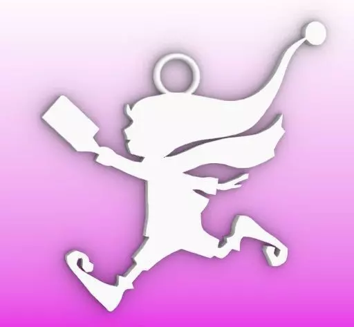 Christmas Elf Ornament Set  3D print model_0