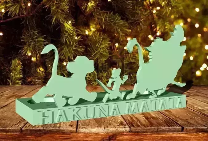 Lion King Candle Holder 