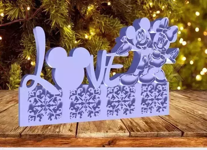 Minnie and Mickey Love 