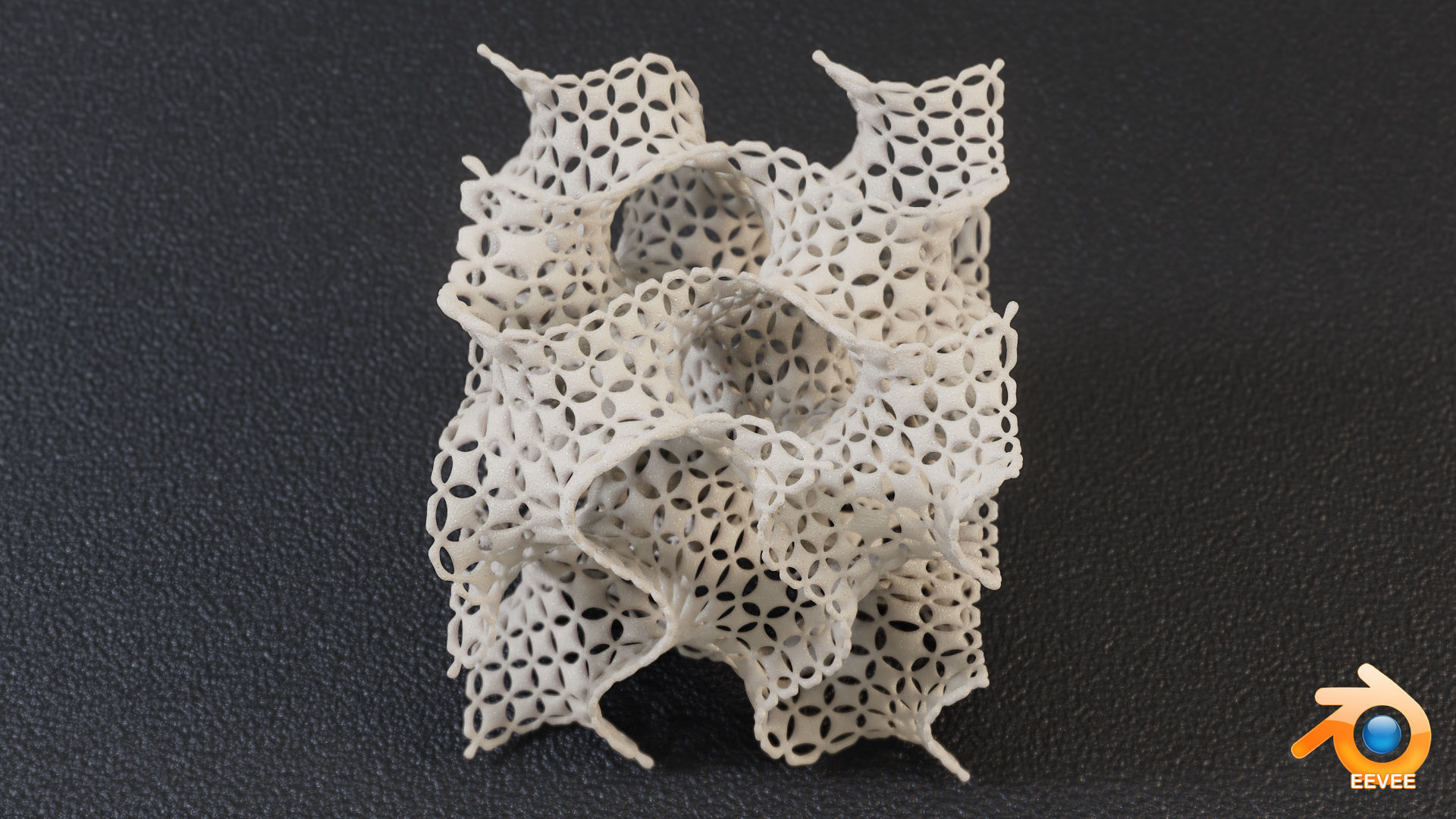 Quilted Pattern Gyroid 3D print model_7