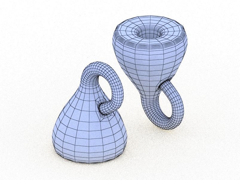 Klein bottle 3D print model_4