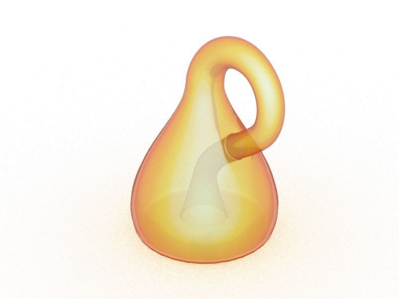 Klein bottle 3D print model_0