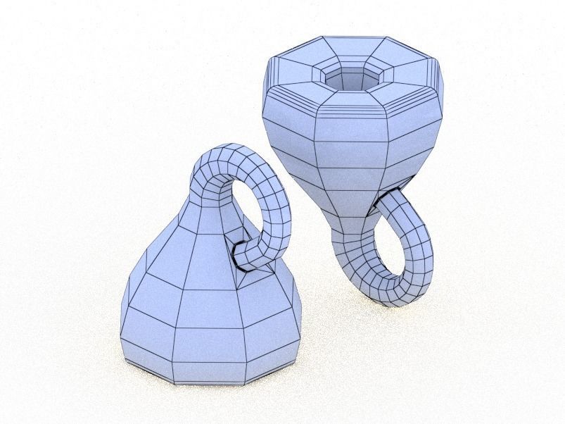 Klein bottle 3D print model_3