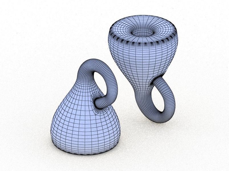 Klein bottle 3D print model_5