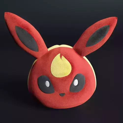 flareon pokemon kids 3D model