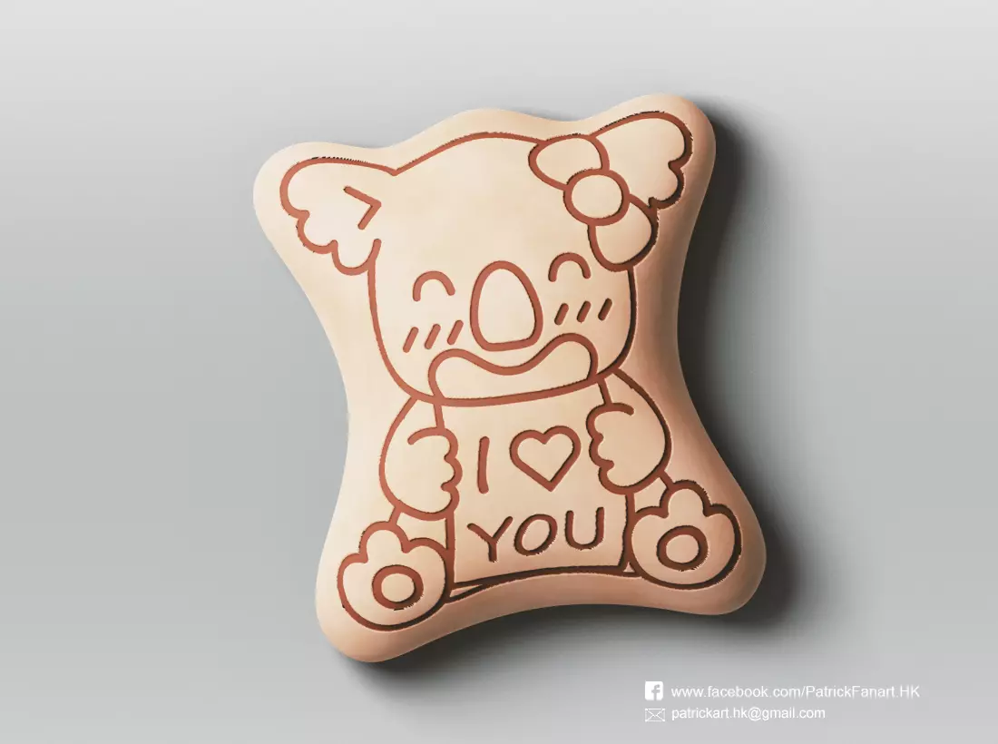Koalas march Free 3D print model