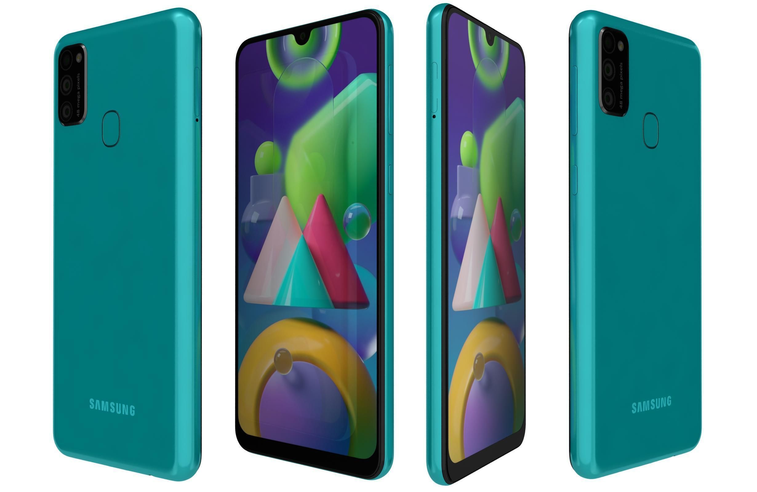 Samsung Galaxy M11 M21 M31 Collection 3D model_30