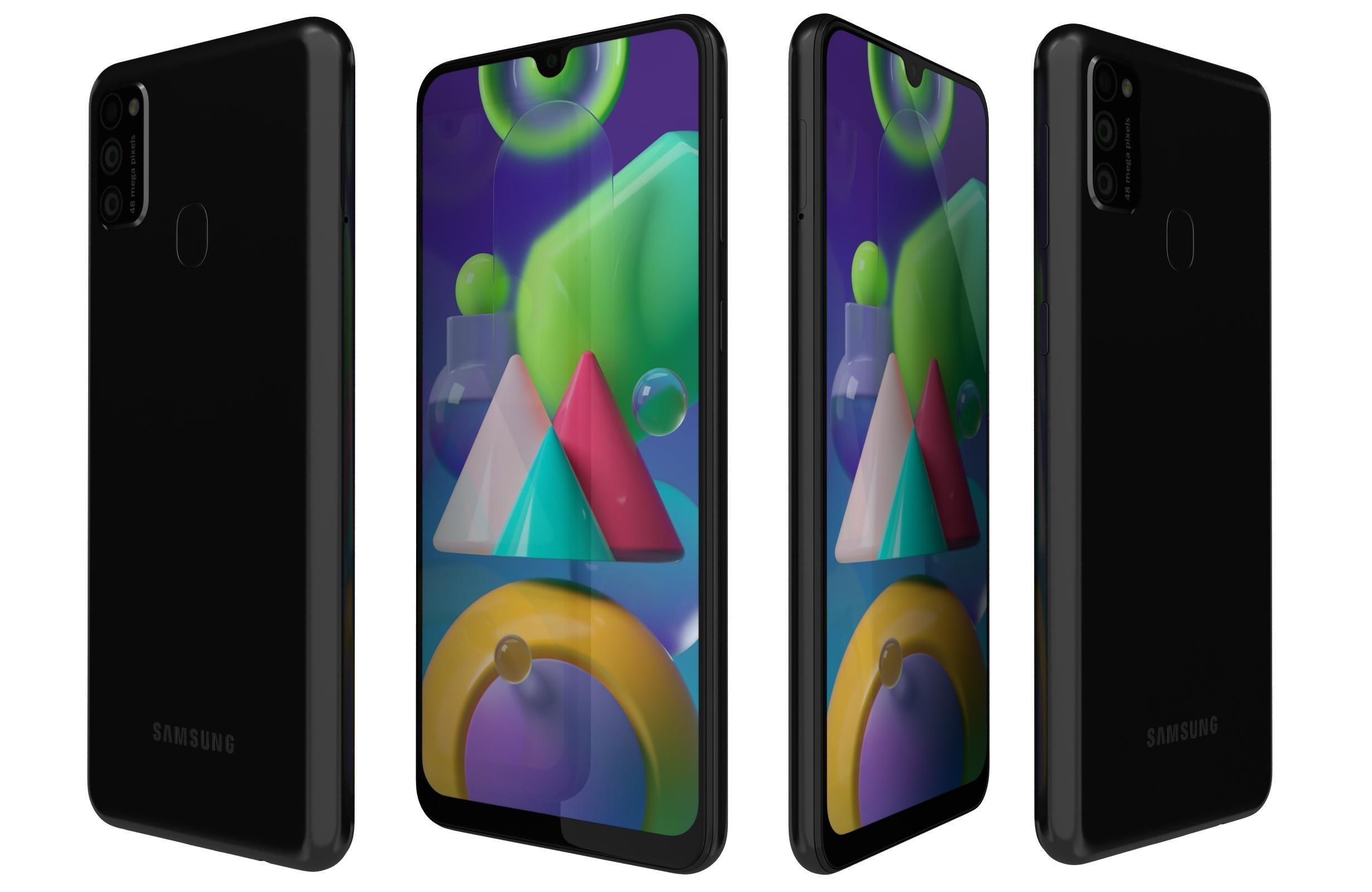Samsung Galaxy M11 M21 M31 Collection 3D model_35