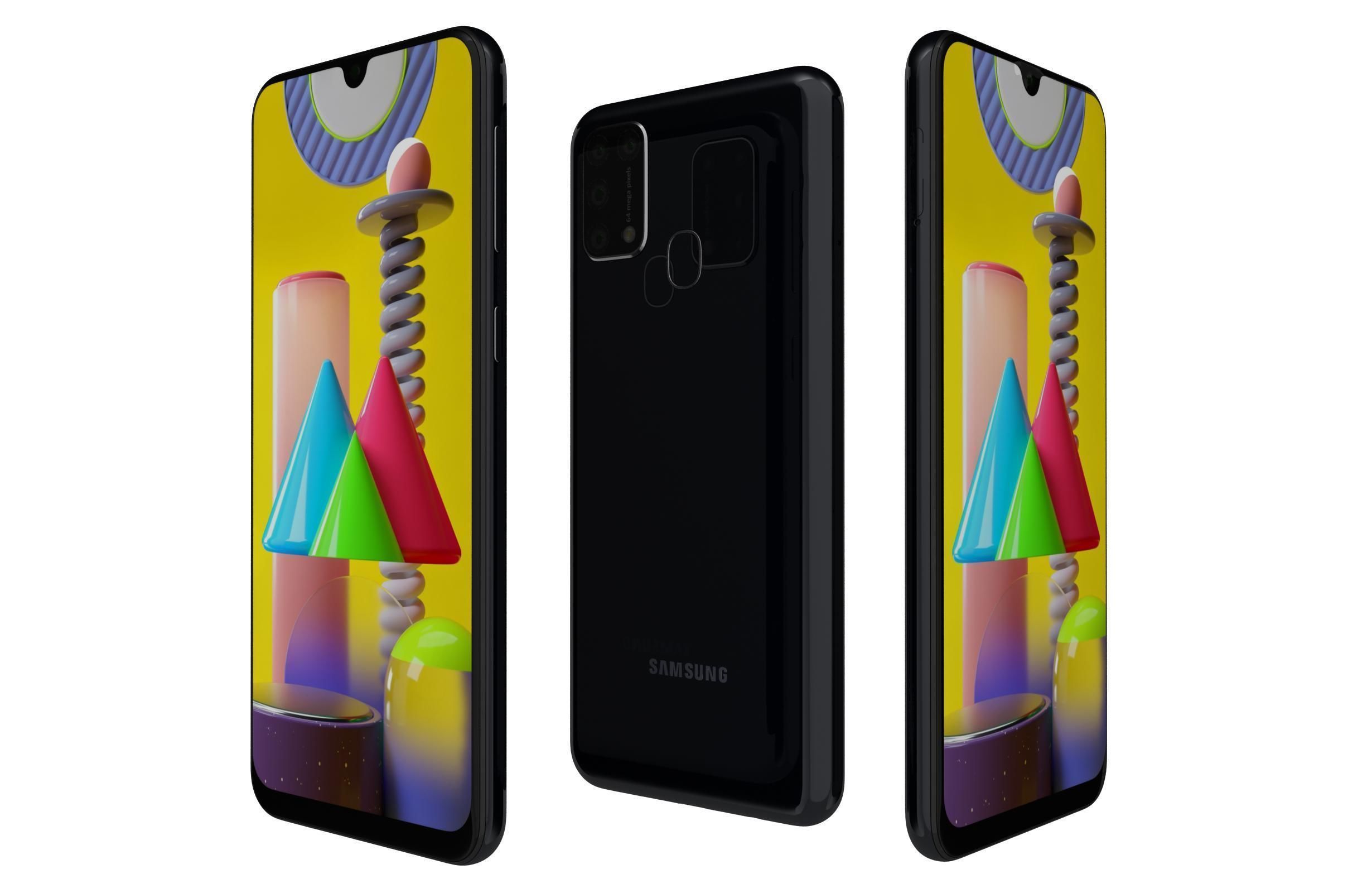 Samsung Galaxy M11 M21 M31 Collection 3D model_49