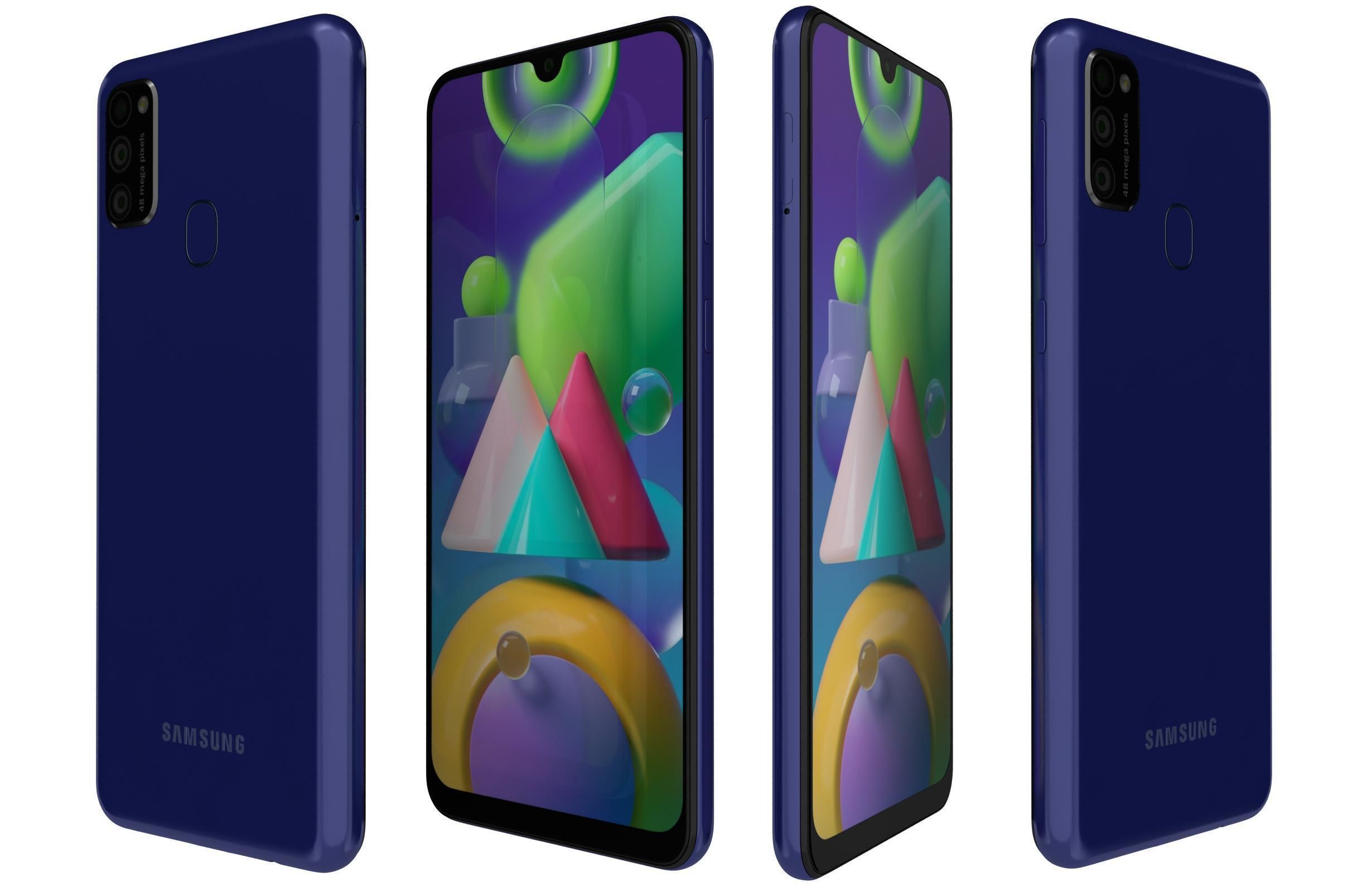 Samsung Galaxy M11 M21 M31 Collection 3D model_37