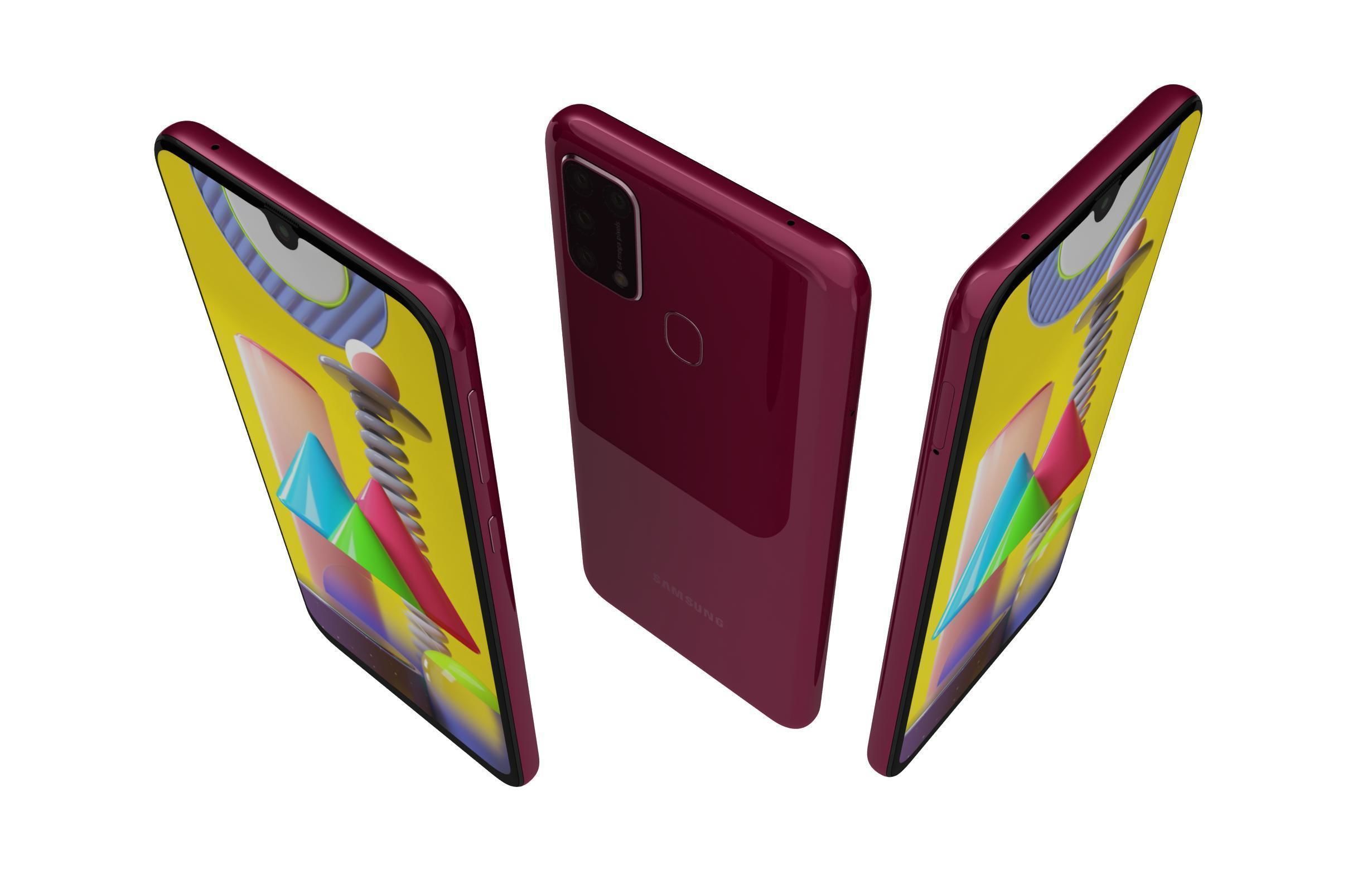 Samsung Galaxy M11 M21 M31 Collection 3D model_65