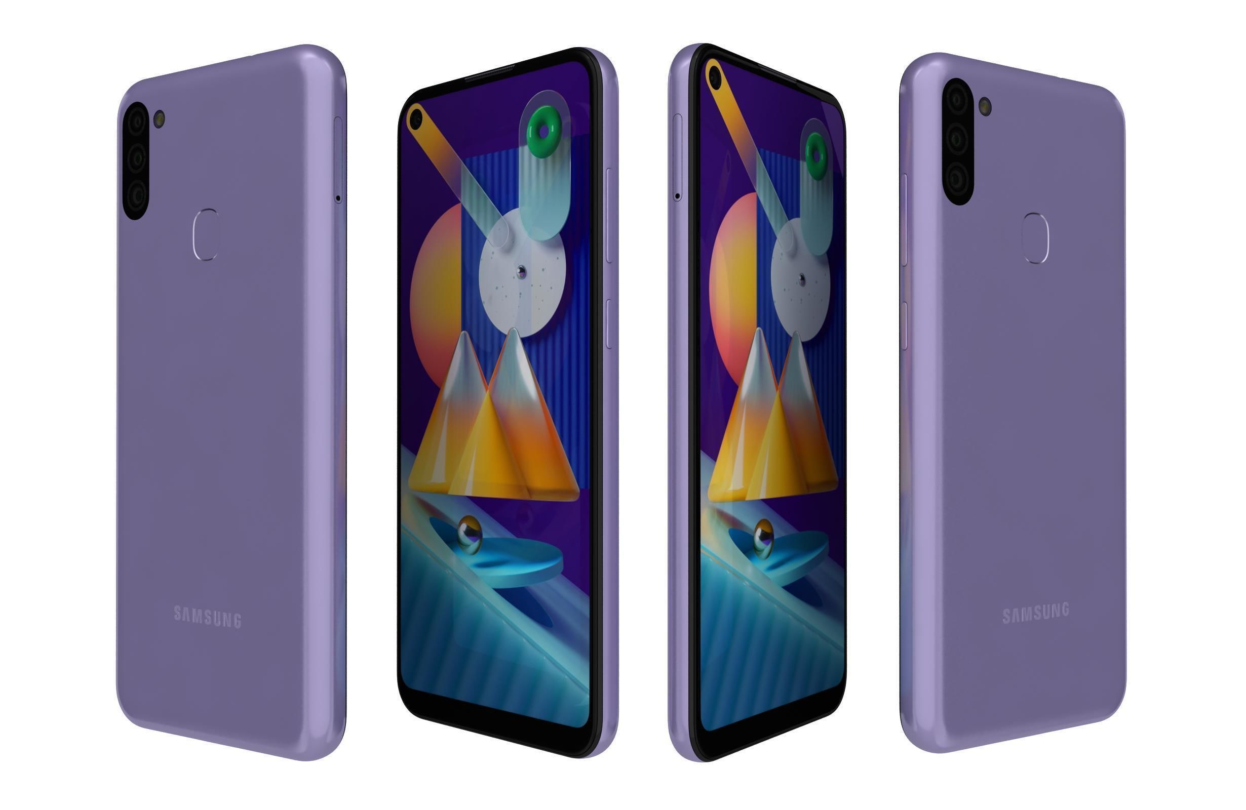 Samsung Galaxy M11 M21 M31 Collection 3D model_16