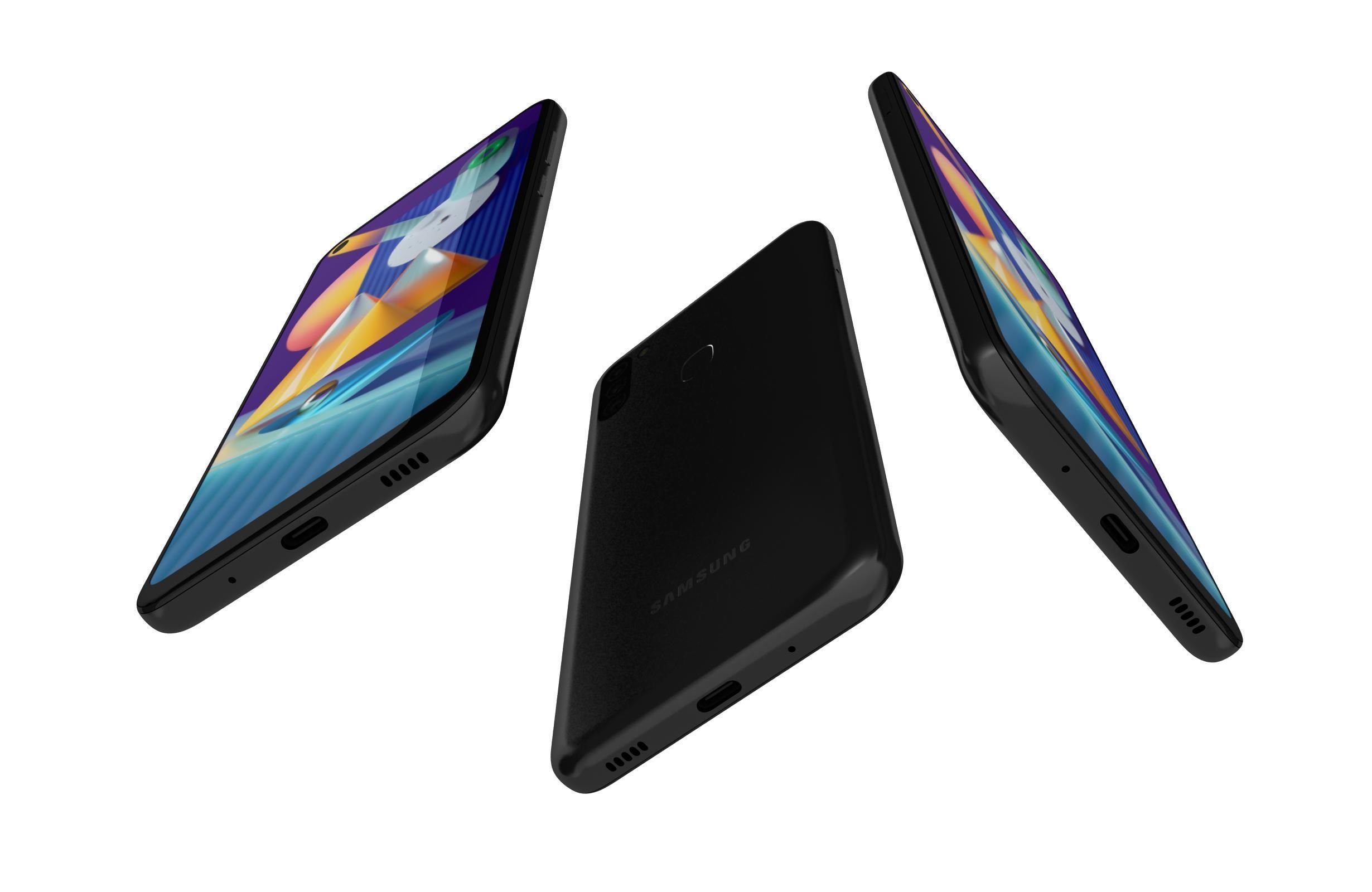 Samsung Galaxy M11 M21 M31 Collection 3D model_3