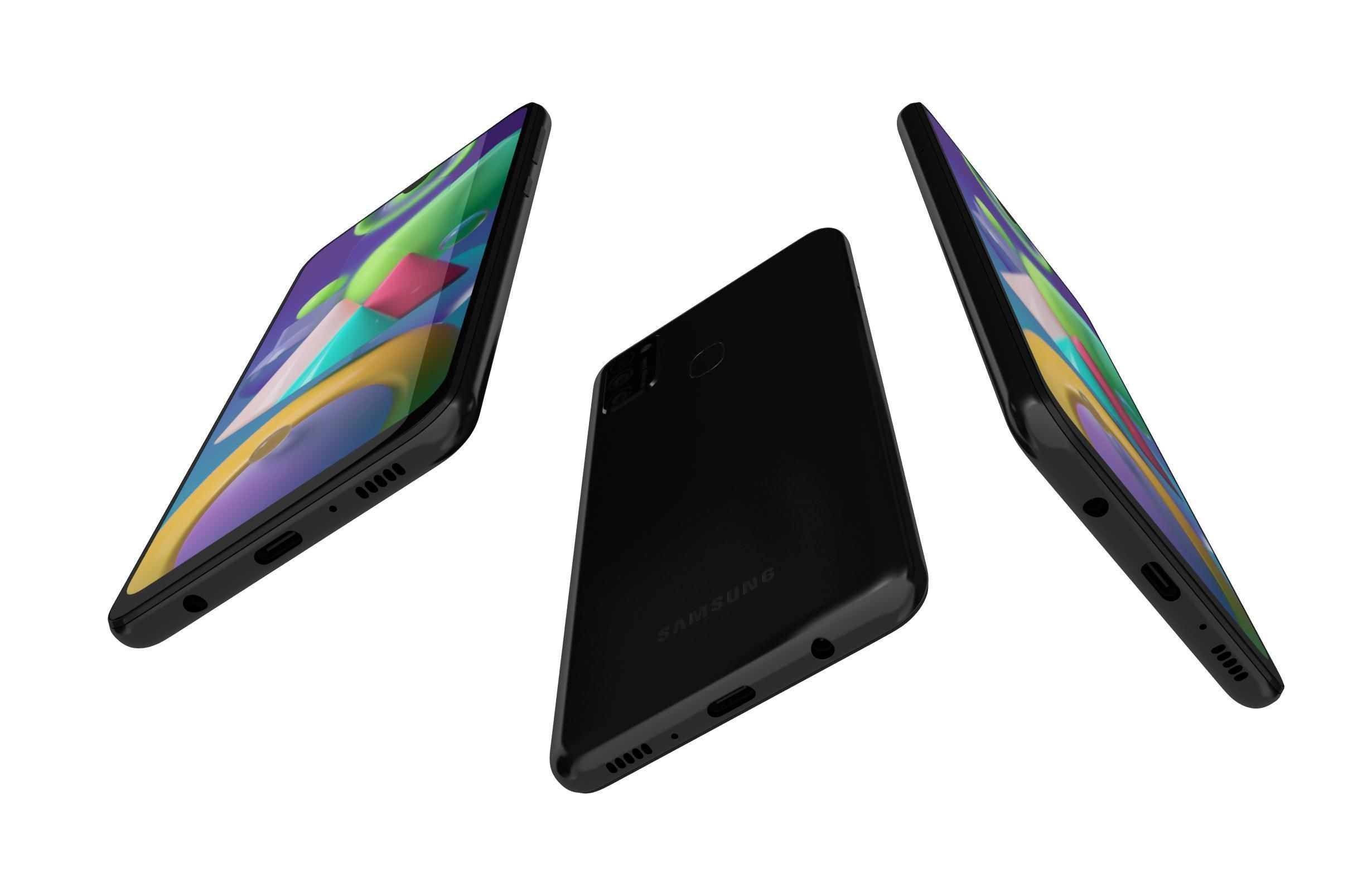 Samsung Galaxy M11 M21 M31 Collection 3D model_31