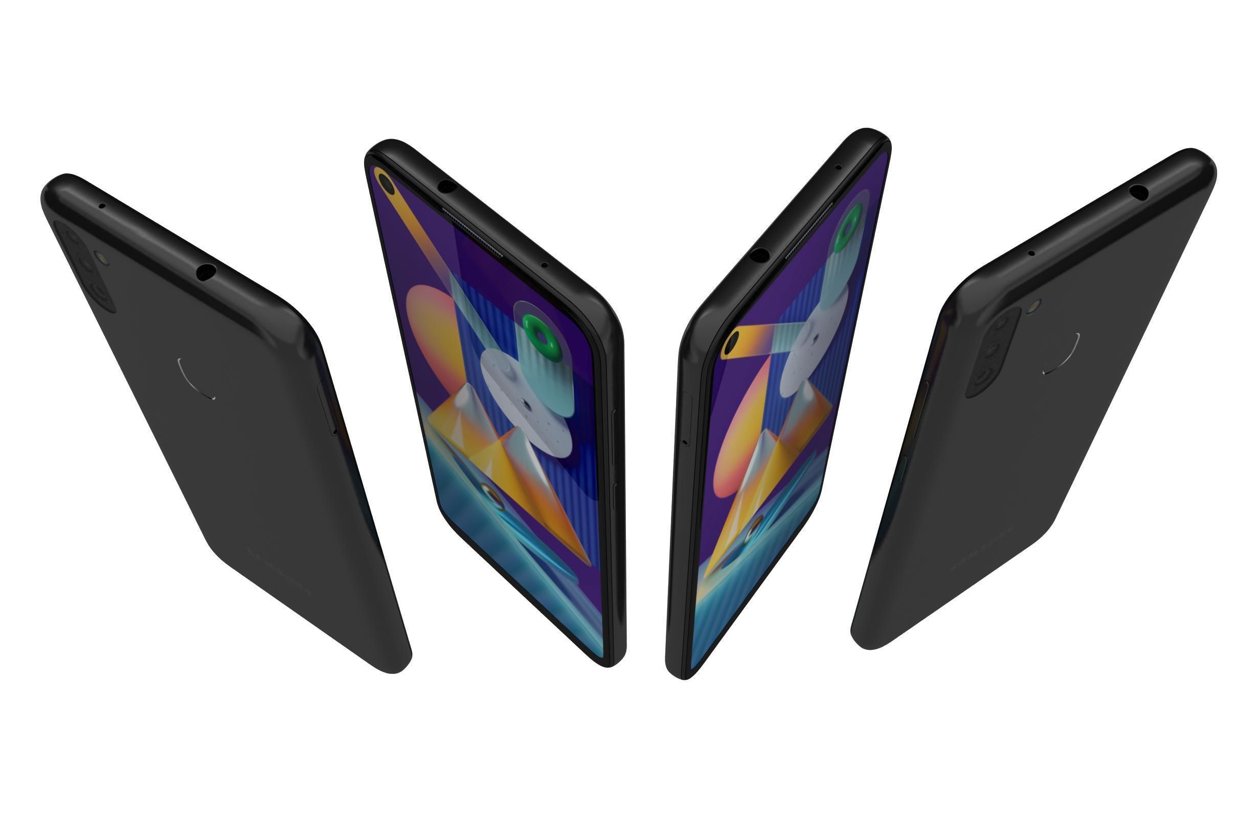 Samsung Galaxy M11 M21 M31 Collection 3D model_6