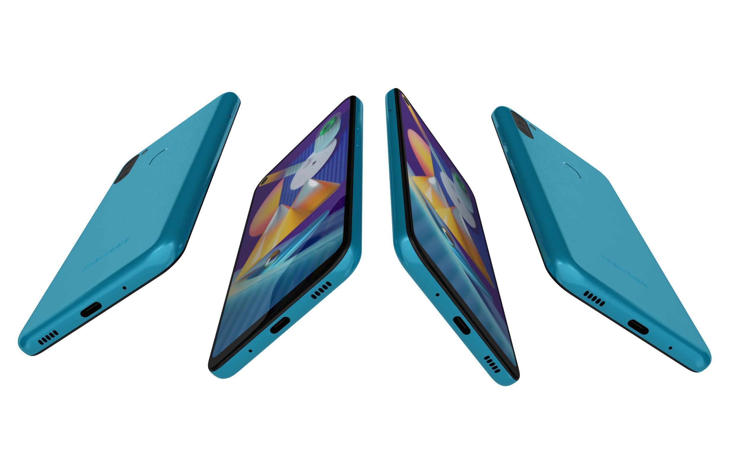 Samsung Galaxy M11 M21 M31 Collection 3D model_11