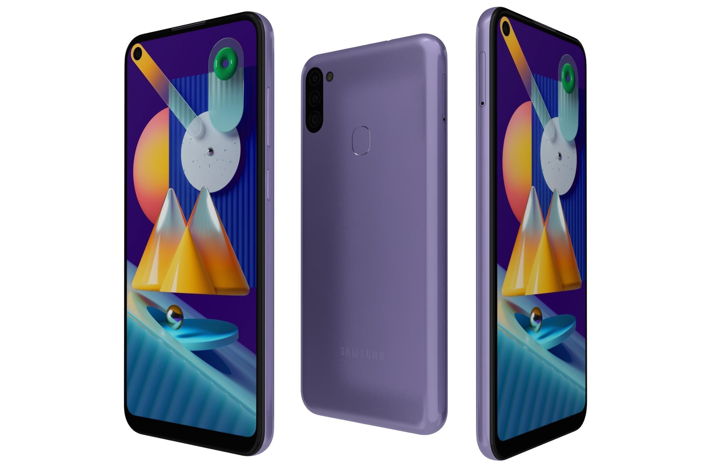 Samsung Galaxy M11 M21 M31 Collection 3D model_18