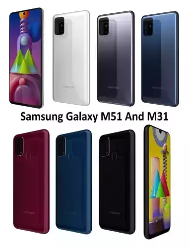 Samsung Galaxy M51 And M31