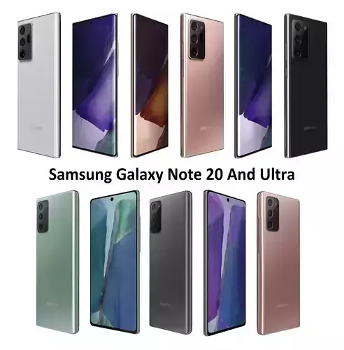 Samsung Galaxy Note 20 And Ultra