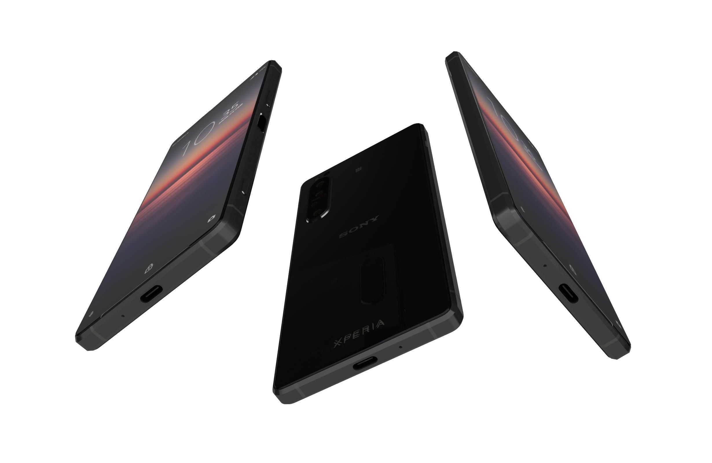 Sony Xperia 1 Mk II And 10 Mk II 3D model_36