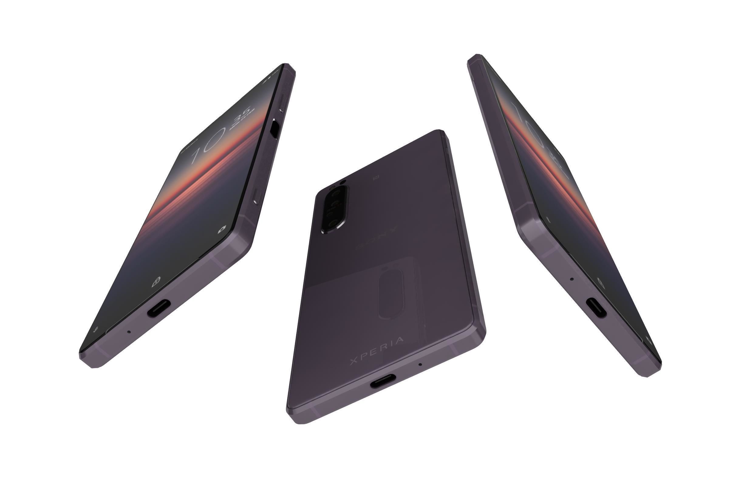 Sony Xperia 1 Mk II And 10 Mk II 3D model_41
