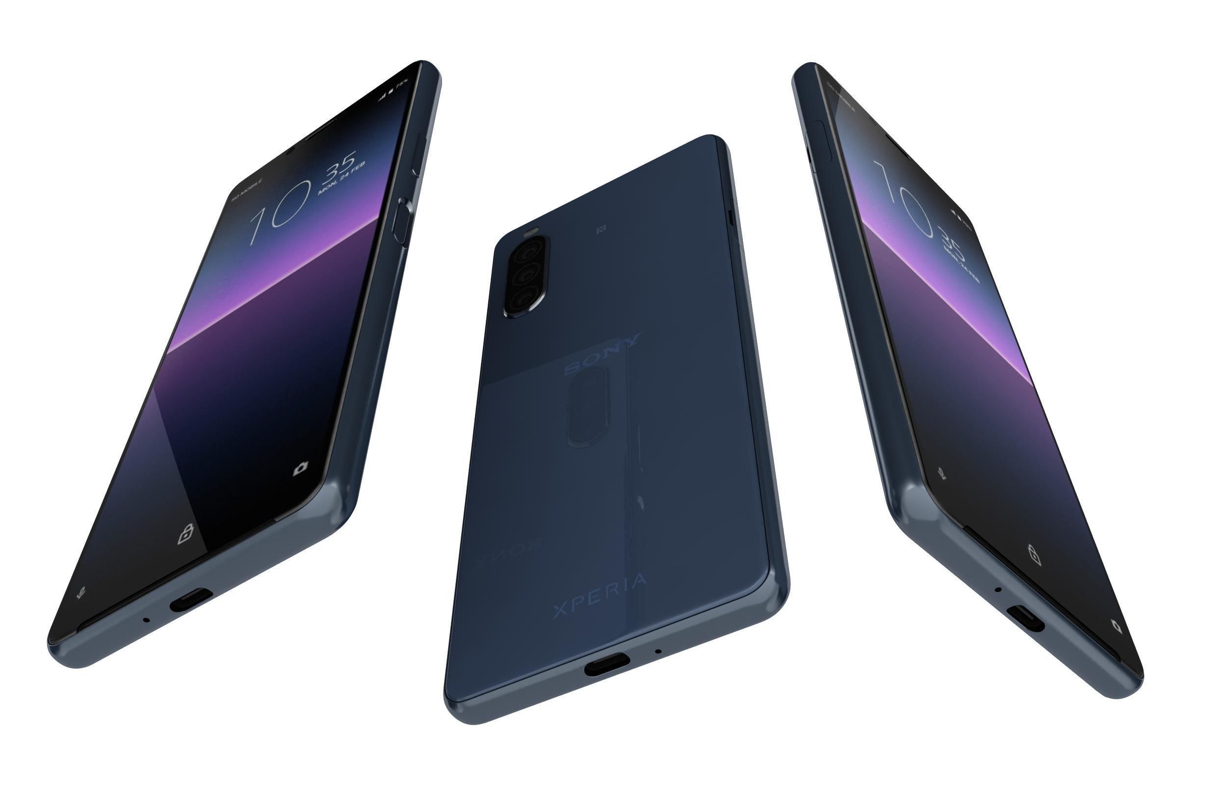 Sony Xperia 1 Mk II And 10 Mk II 3D model_95