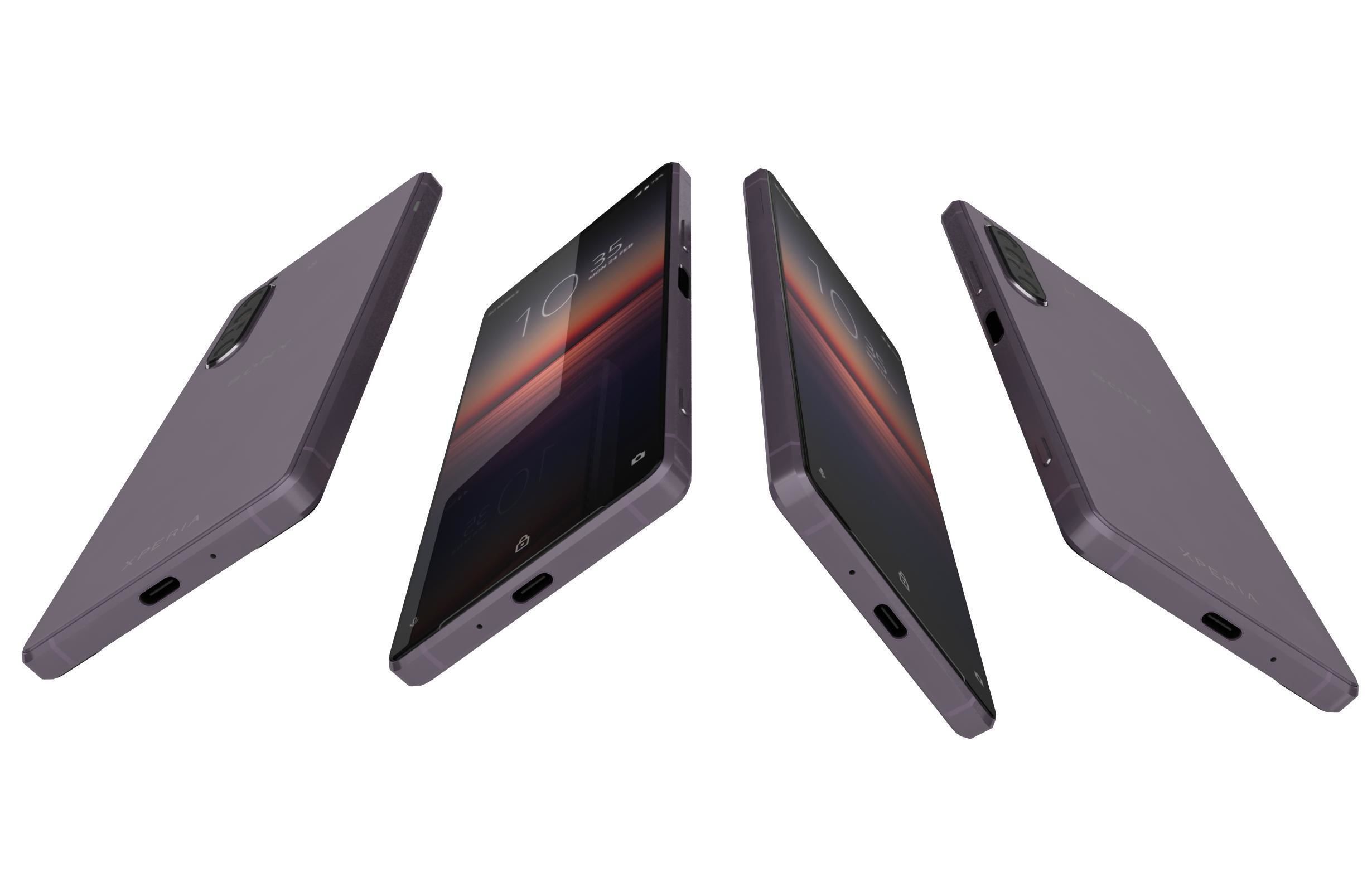 Sony Xperia 1 Mk II And 10 Mk II 3D model_37