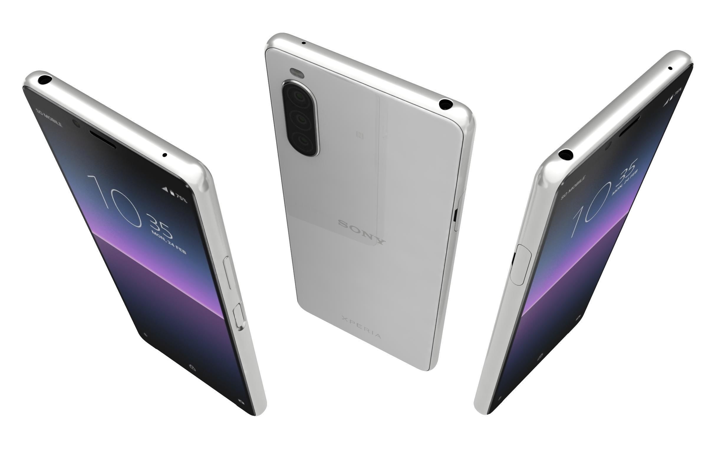 Sony Xperia 1 Mk II And 10 Mk II 3D model_98