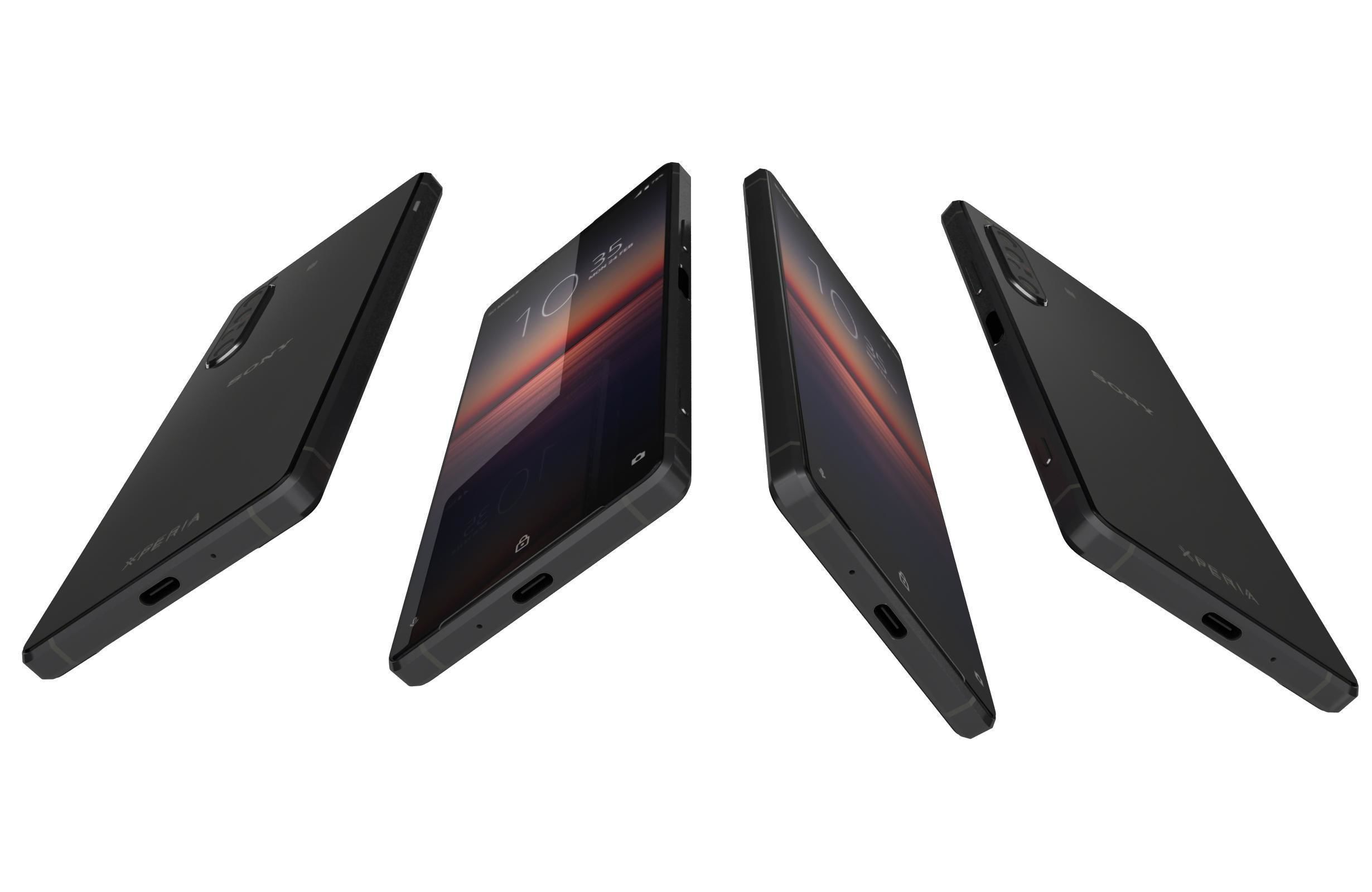Sony Xperia 1 Mk II And 10 Mk II 3D model_33