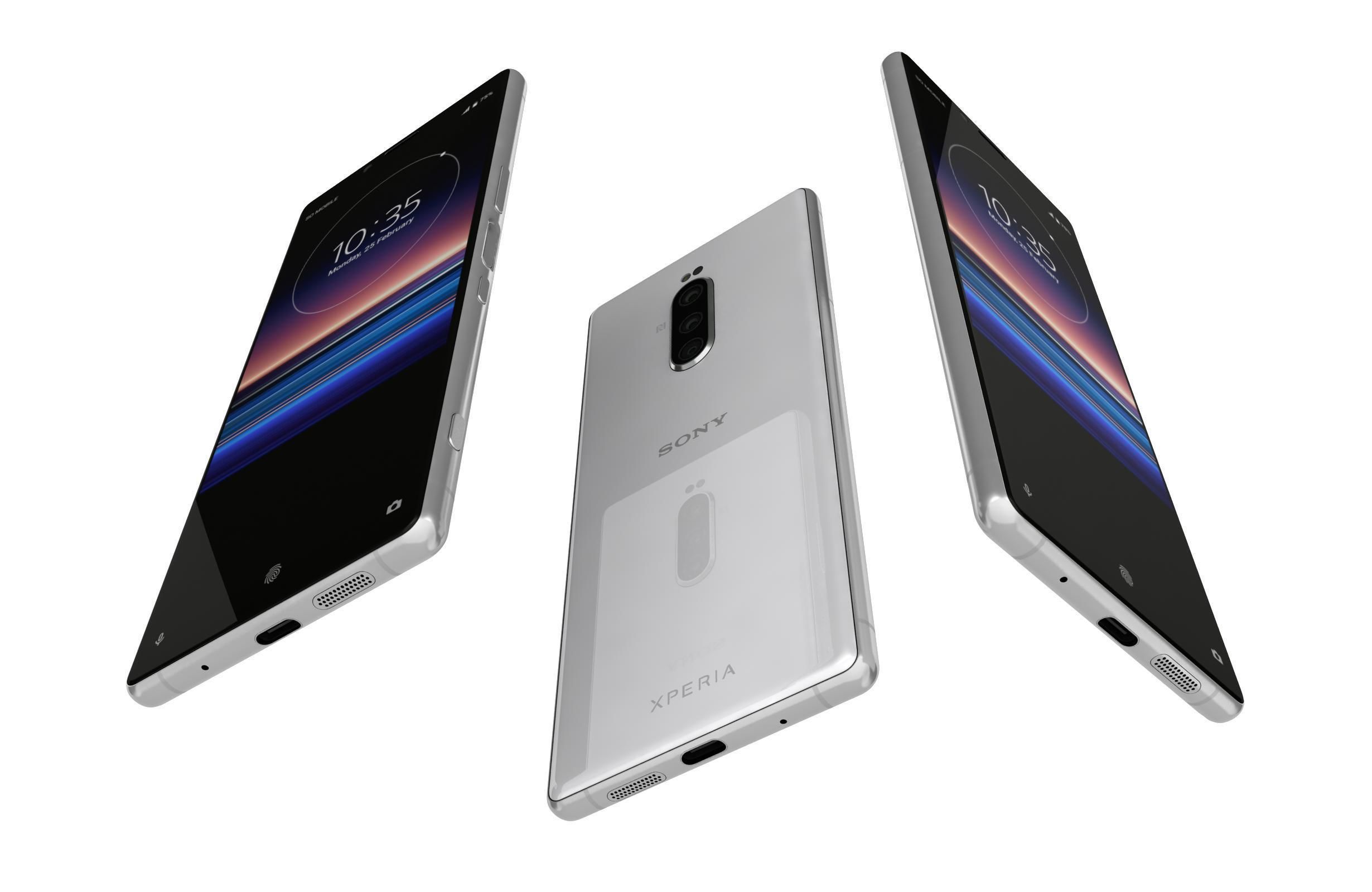 Sony Xperia 1 Mk II And 10 Mk II 3D model_14