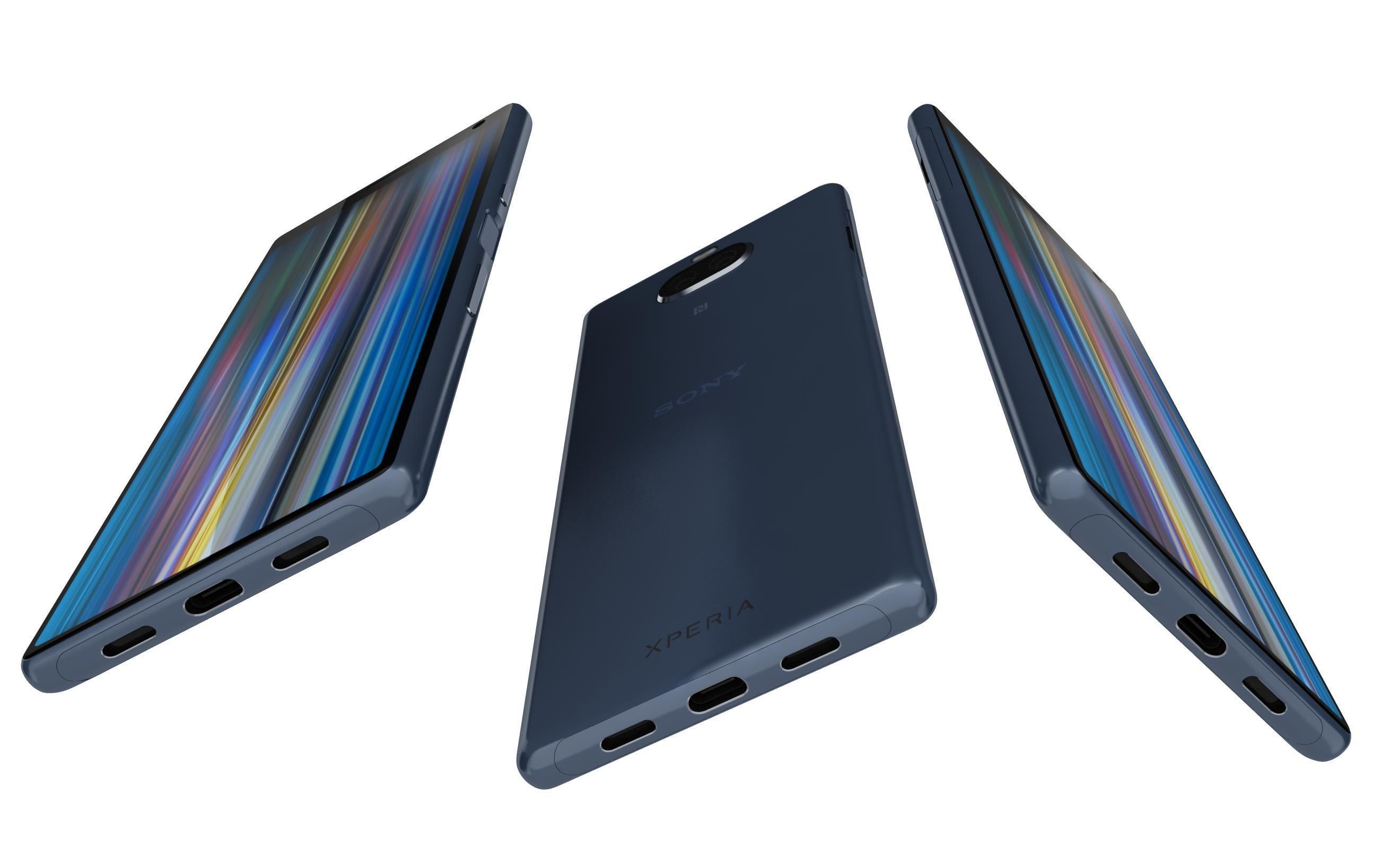 Sony Xperia 1 Mk II And 10 Mk II 3D model_64