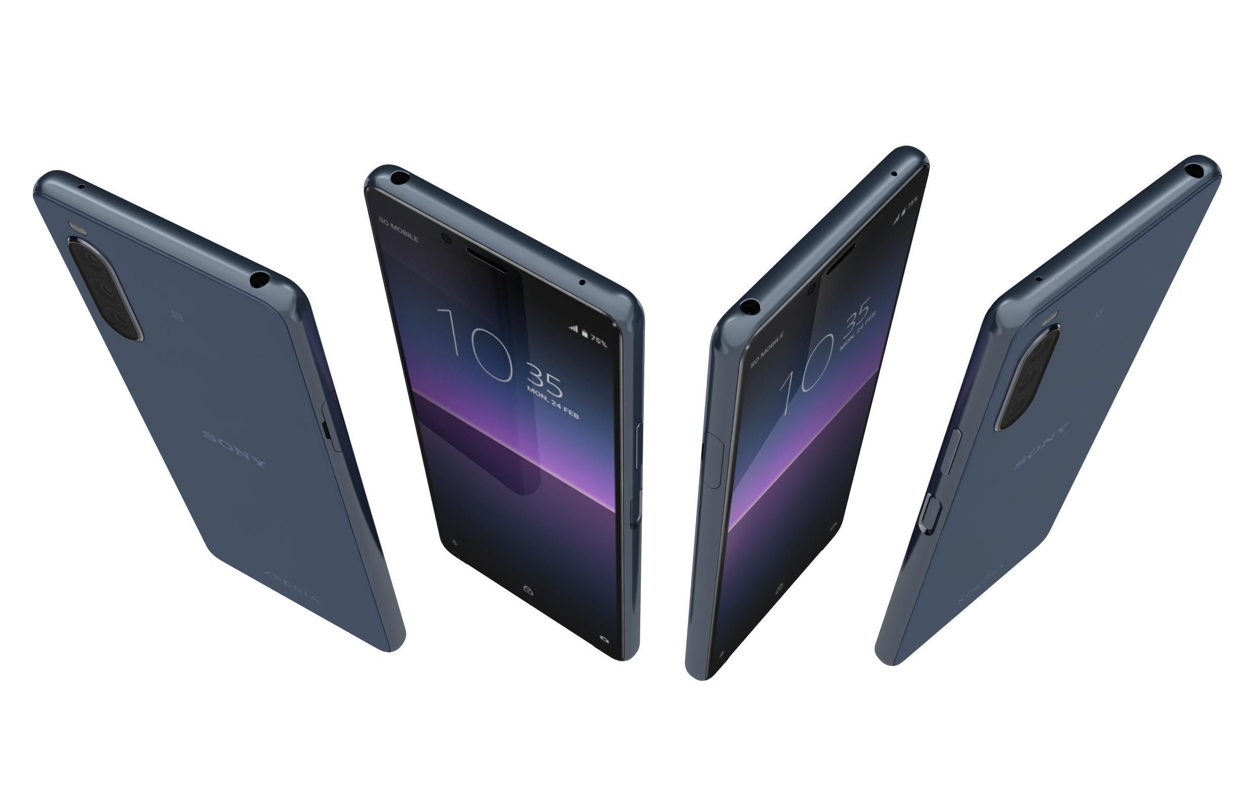 Sony Xperia 1 Mk II And 10 Mk II 3D model_90