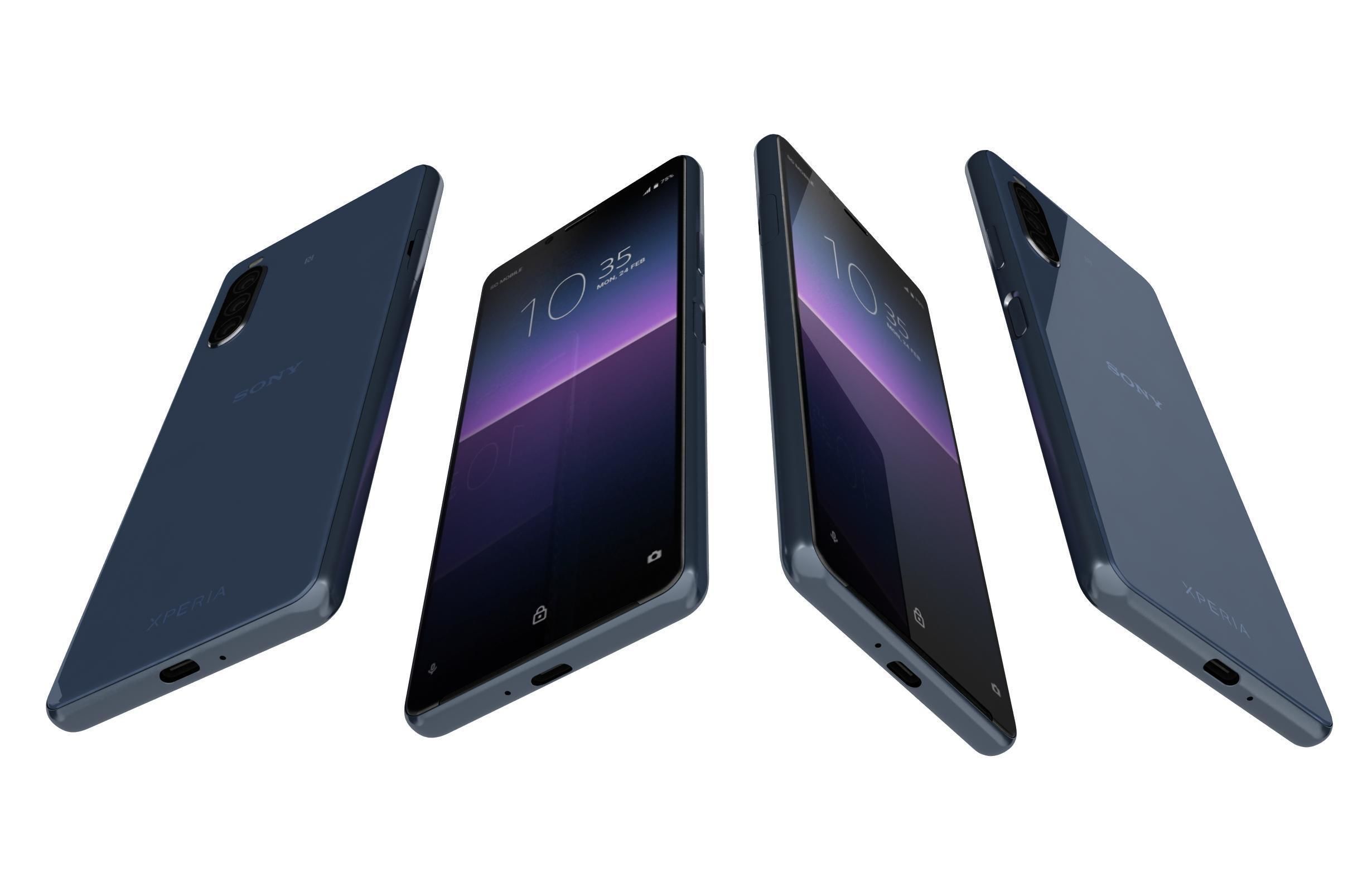 Sony Xperia 1 Mk II And 10 Mk II 3D model_91