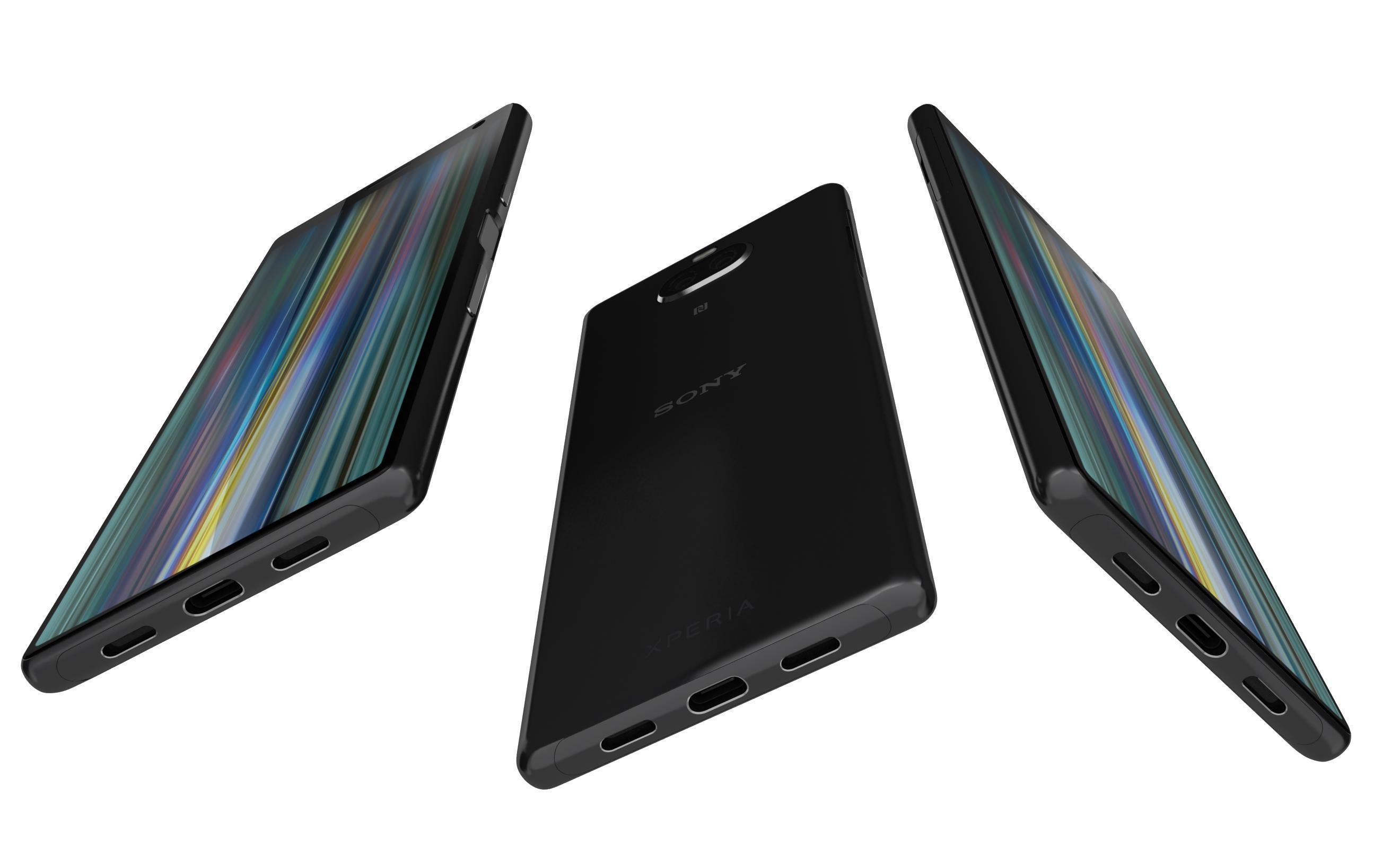 Sony Xperia 1 Mk II And 10 Mk II 3D model_60