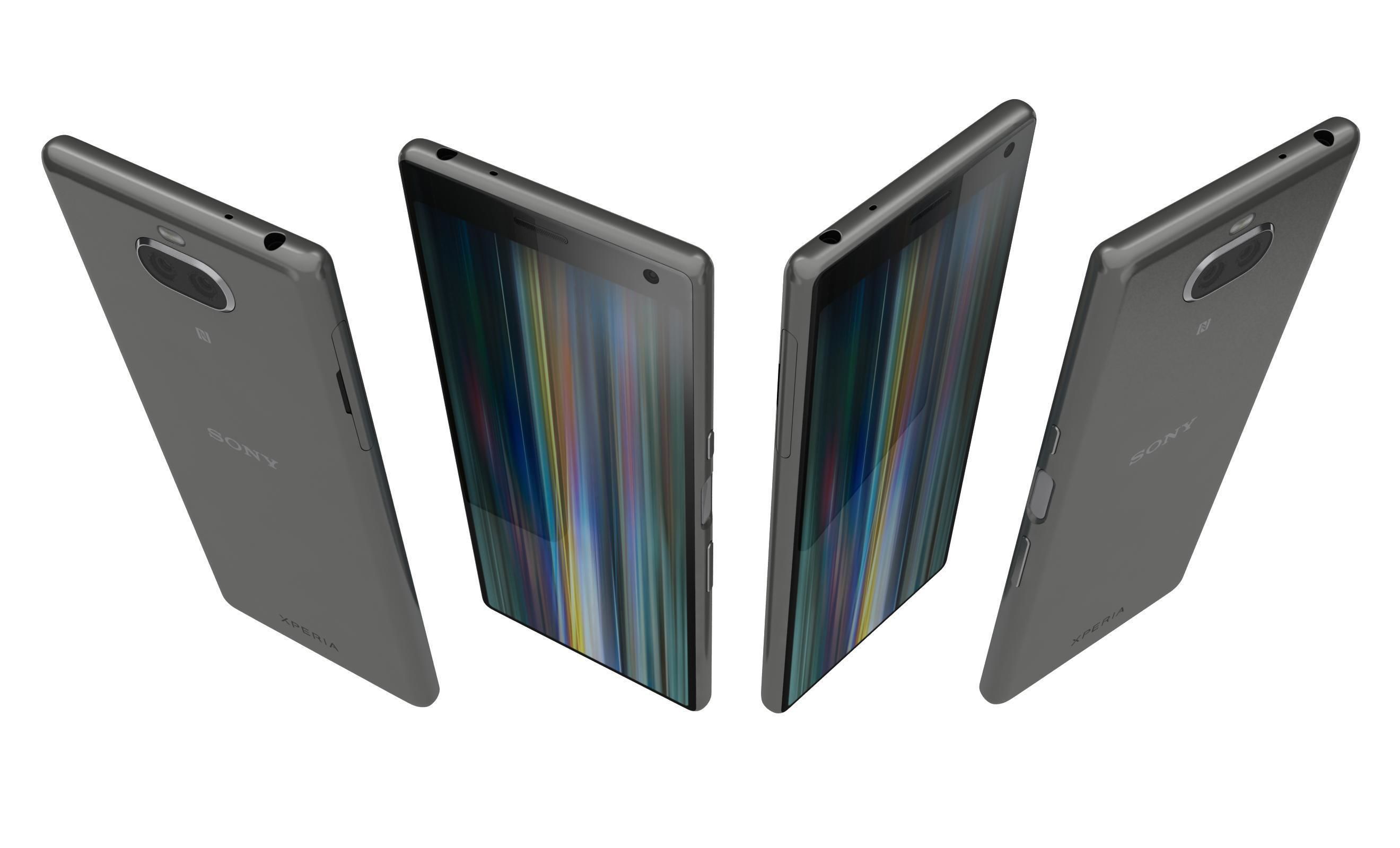 Sony Xperia 1 Mk II And 10 Mk II 3D model_72