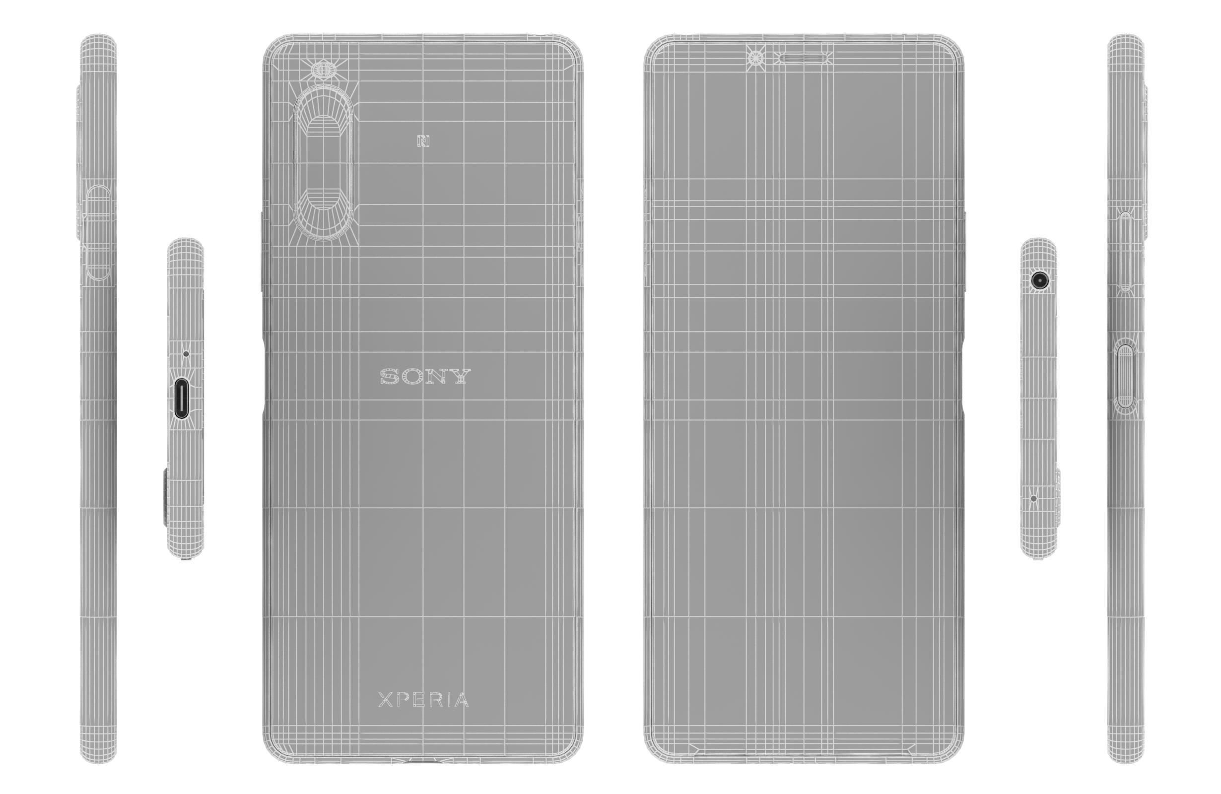 Sony Xperia 1 Mk II And 10 Mk II 3D model_102