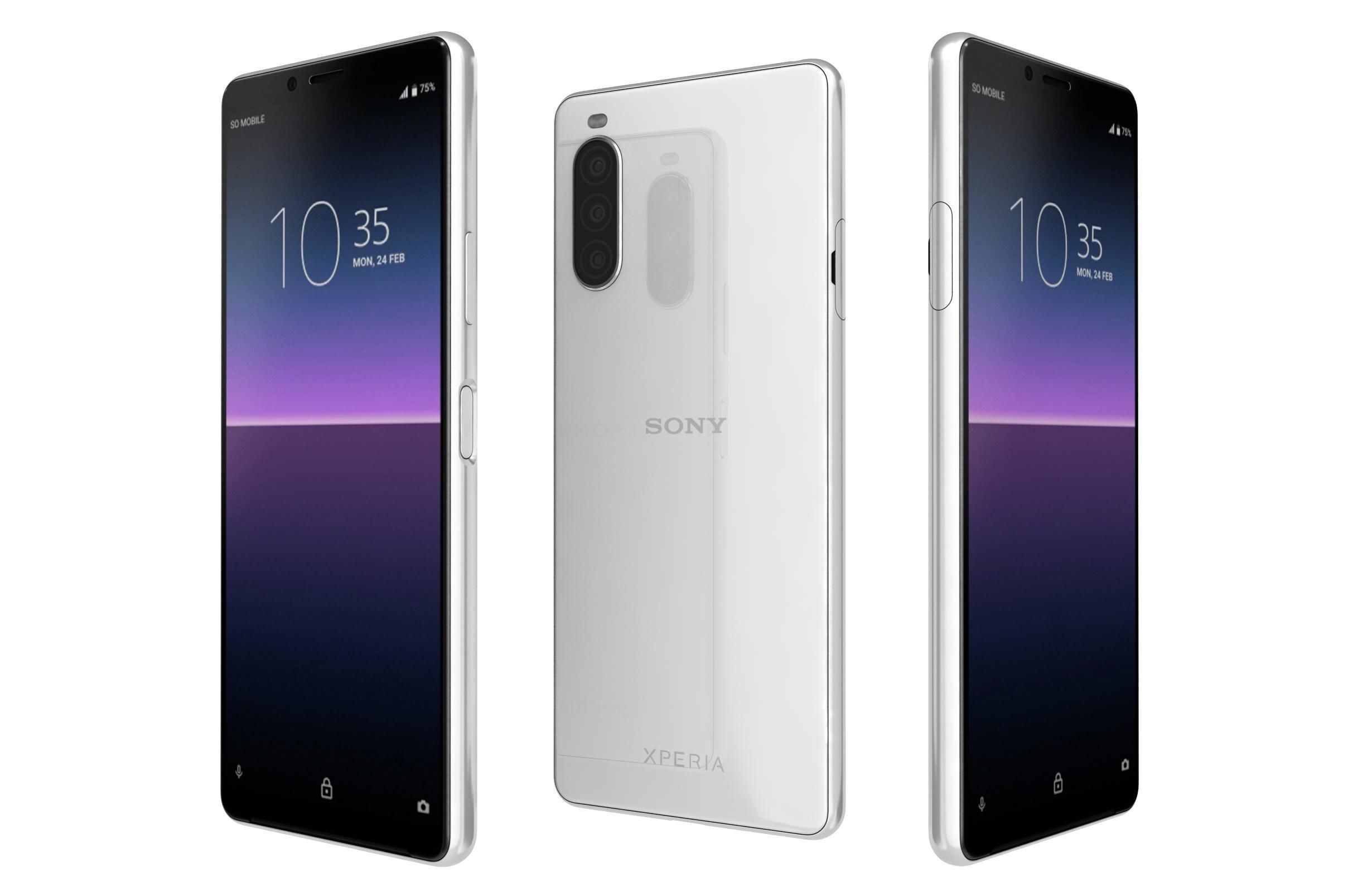 Sony Xperia 1 Mk II And 10 Mk II 3D model_101