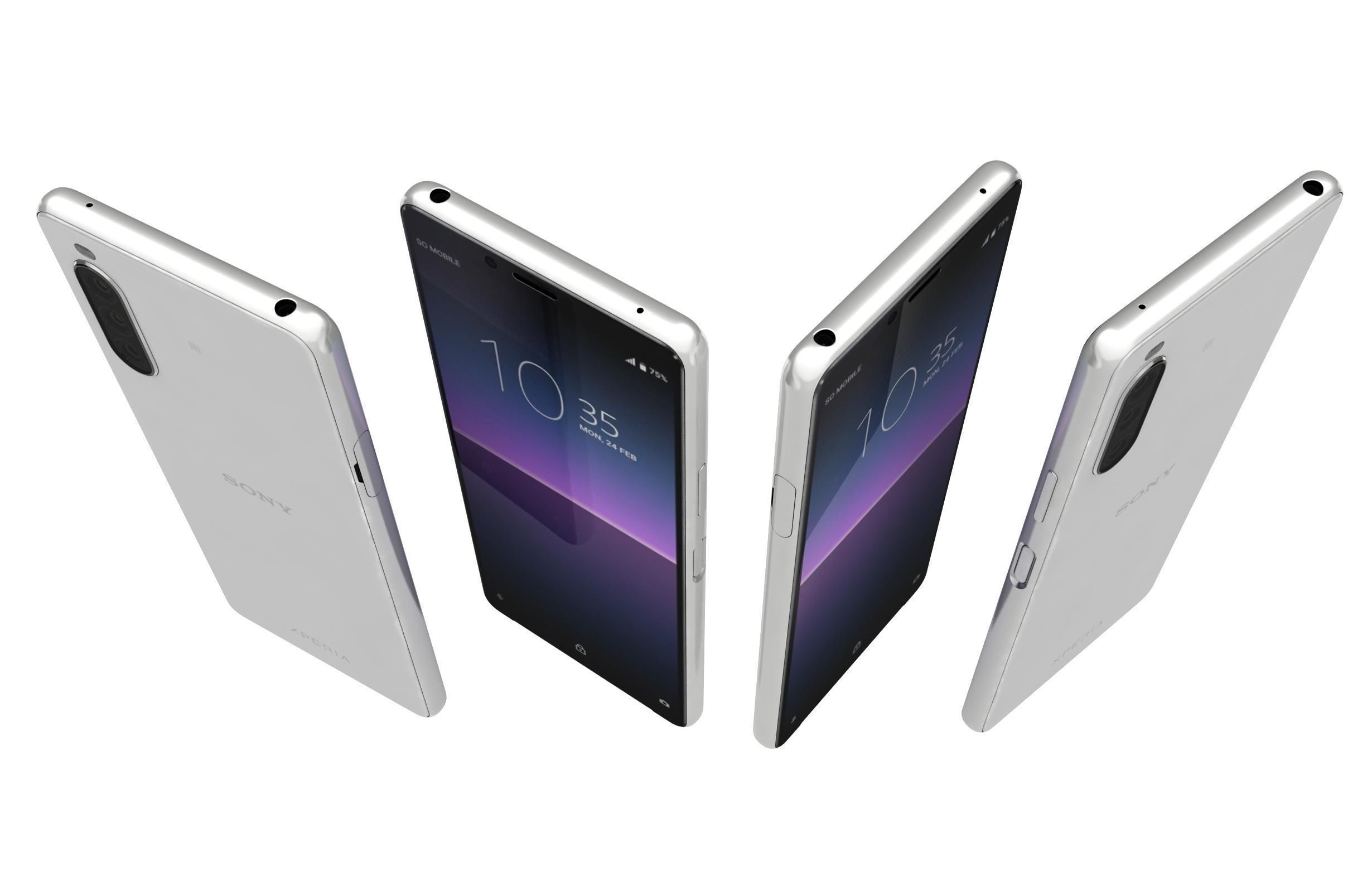 Sony Xperia 1 Mk II And 10 Mk II 3D model_100