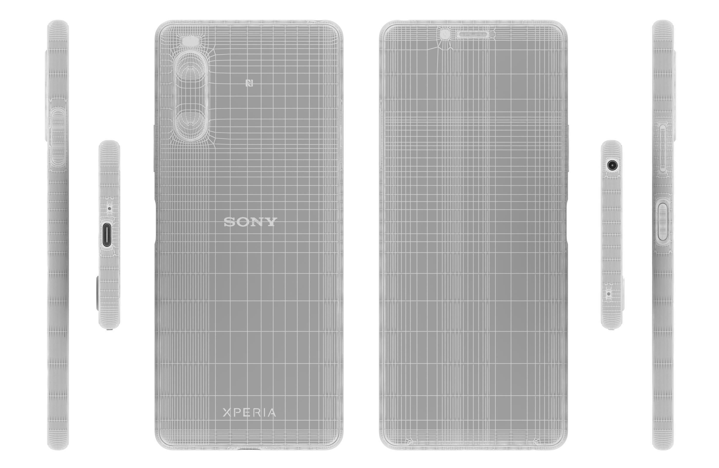 Sony Xperia 1 Mk II And 10 Mk II 3D model_103