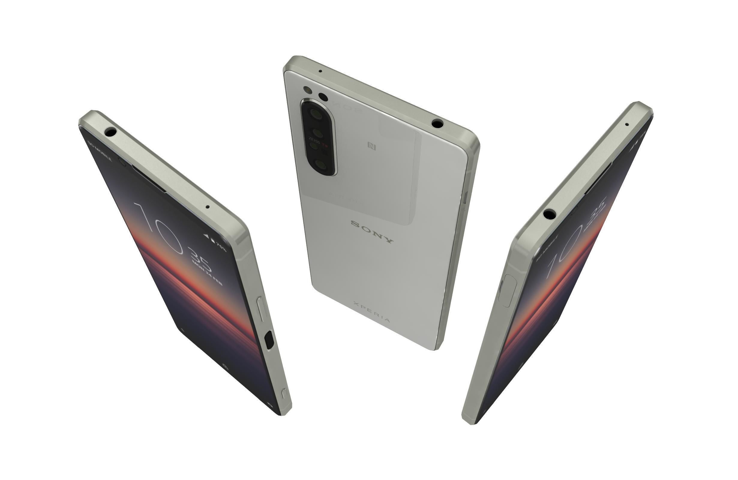 Sony Xperia 1 Mk II And 10 Mk II 3D model_47