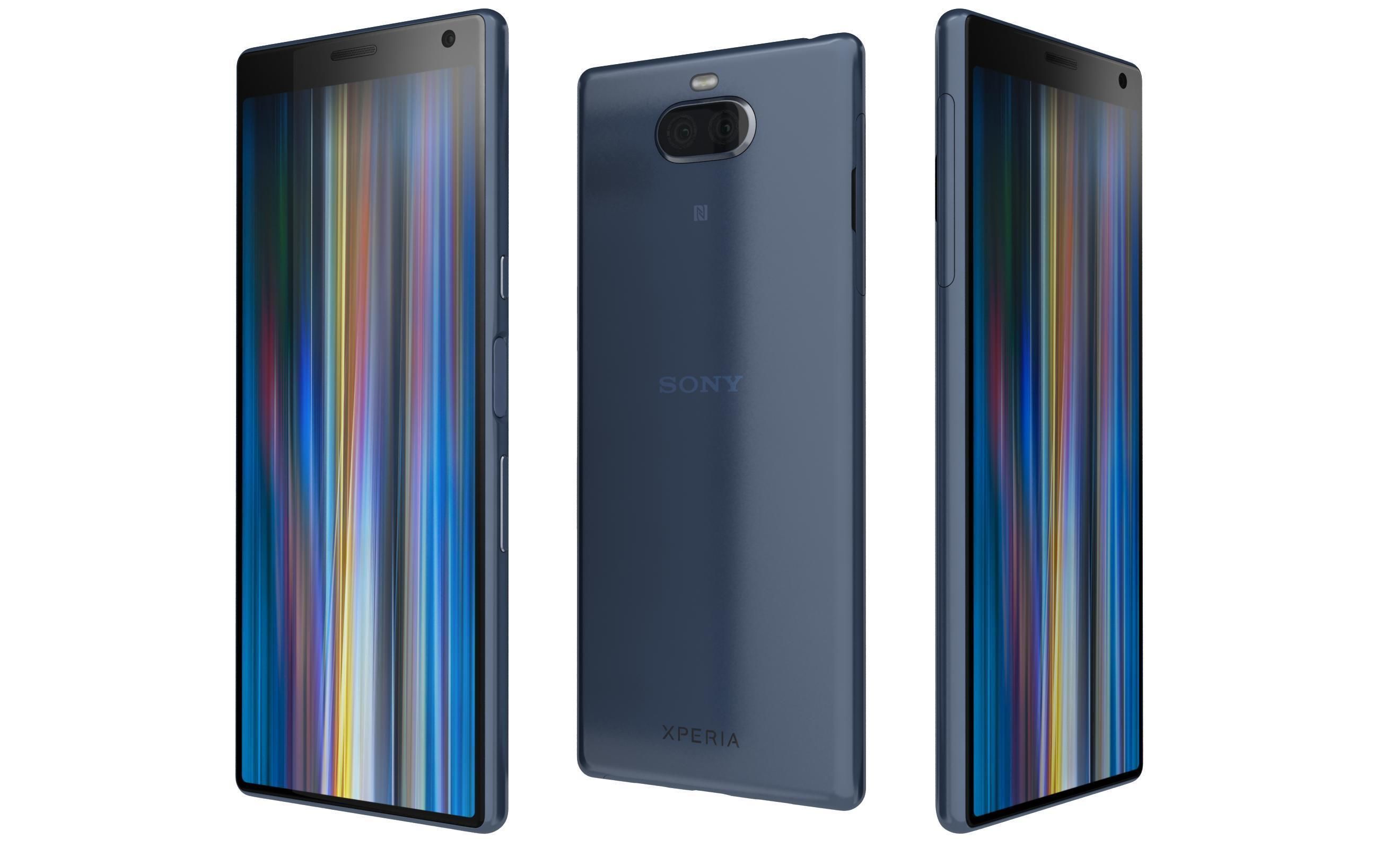 Sony Xperia 1 Mk II And 10 Mk II 3D model_65
