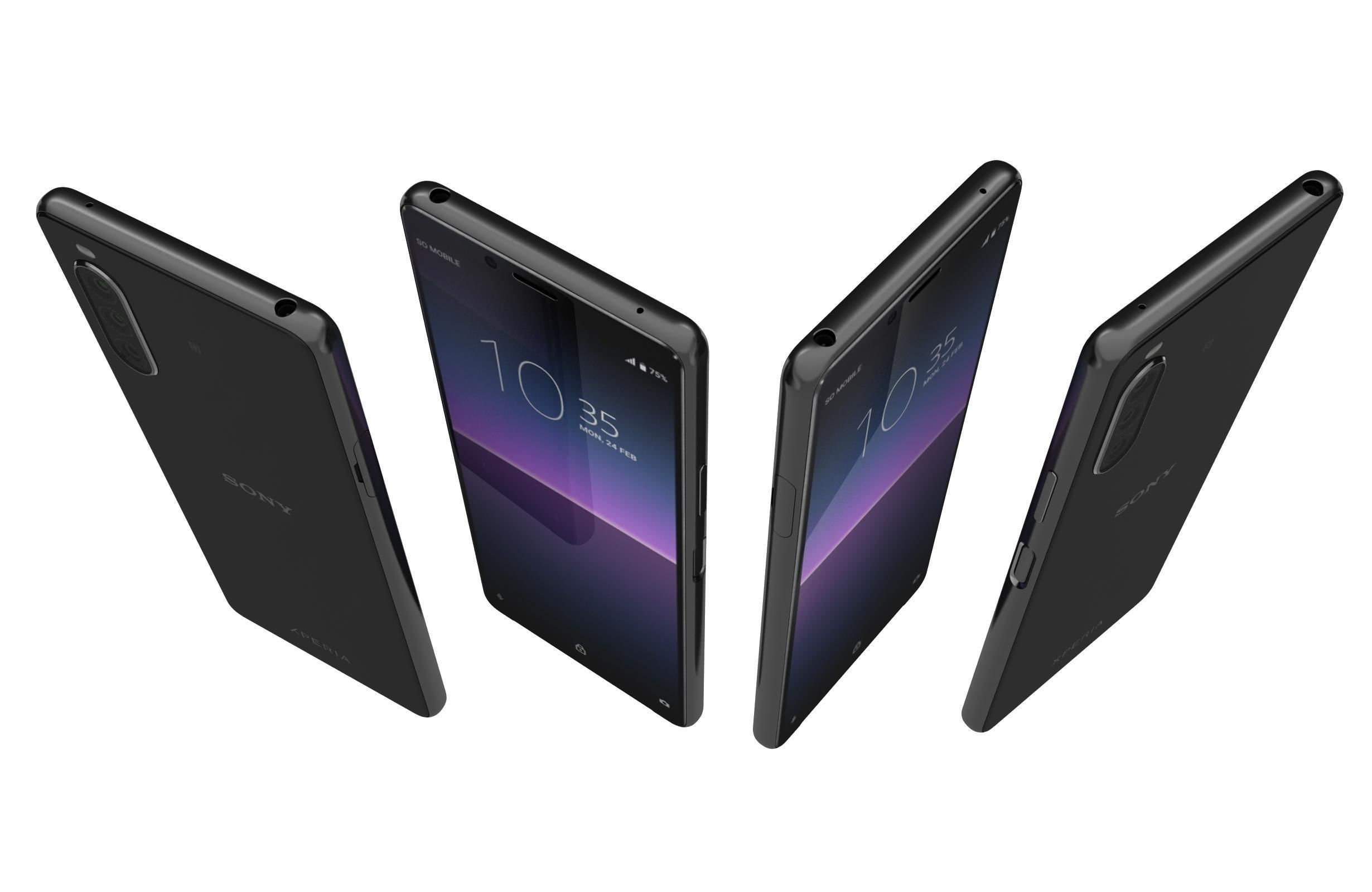 Sony Xperia 1 Mk II And 10 Mk II 3D model_86