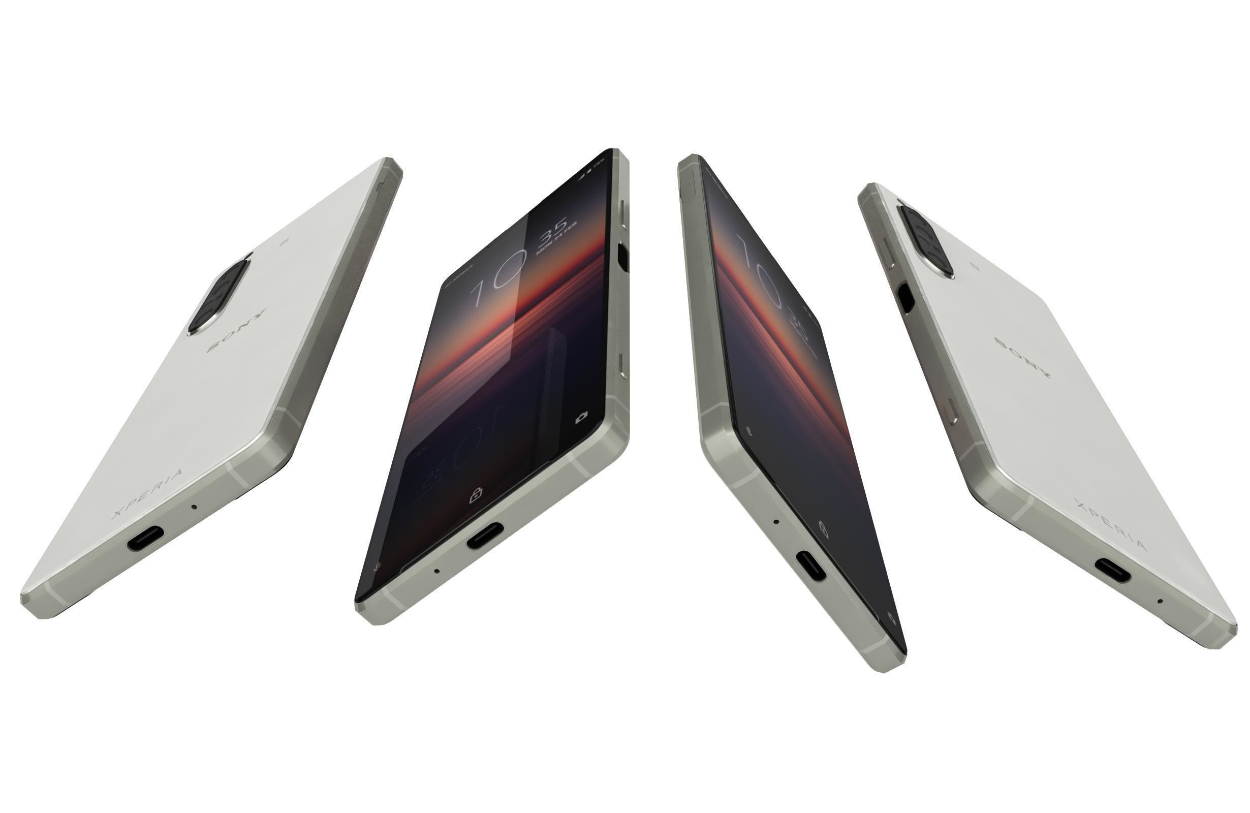 Sony Xperia 1 Mk II And 10 Mk II 3D model_43