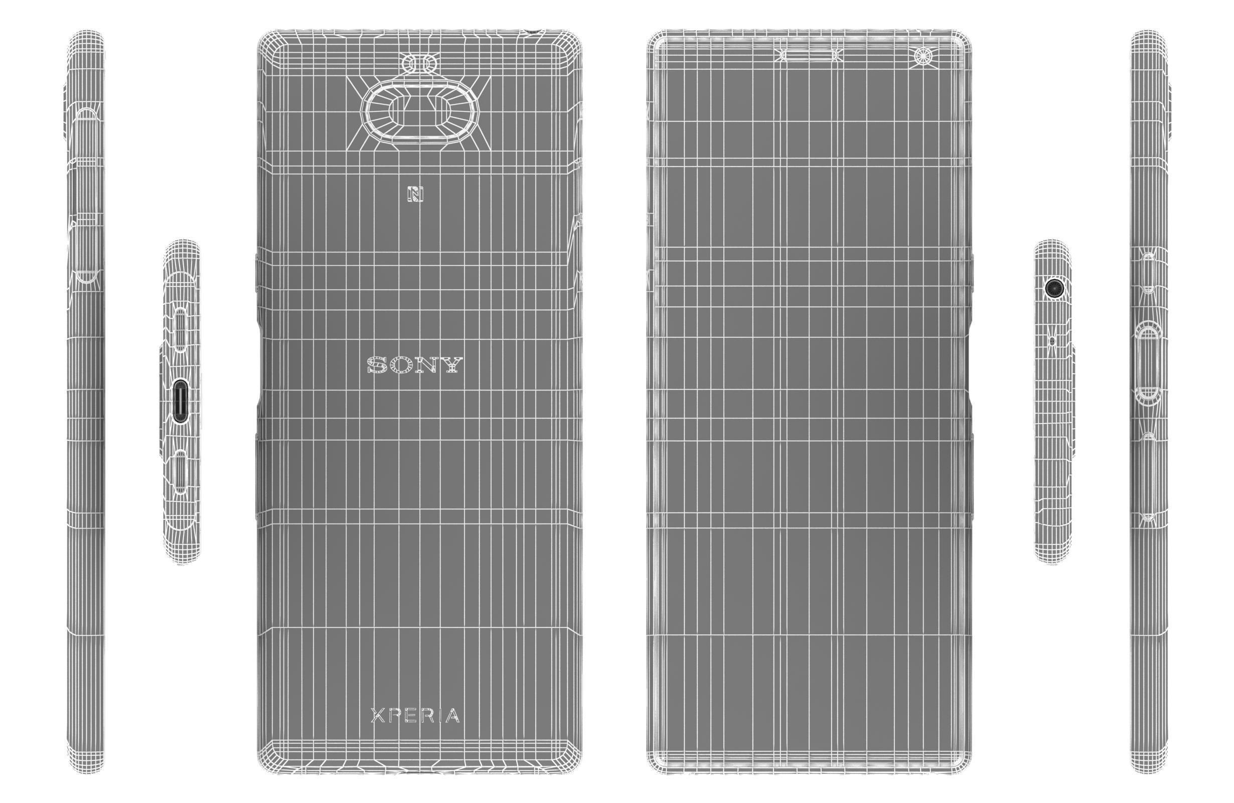 Sony Xperia 1 Mk II And 10 Mk II 3D model_73