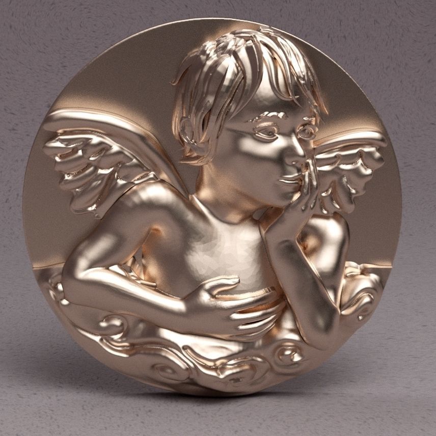 Angel Cherub 3D print model_1