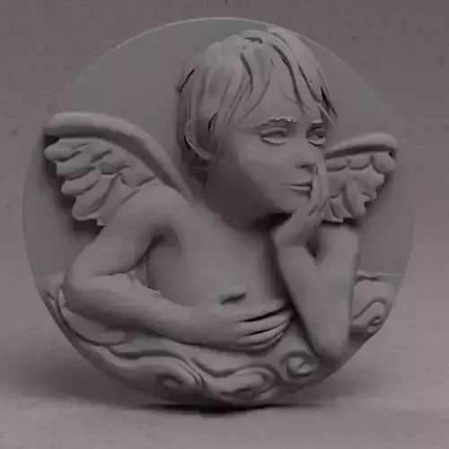 Angel Cherub 3D print model