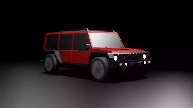 Lowpoly Jeep