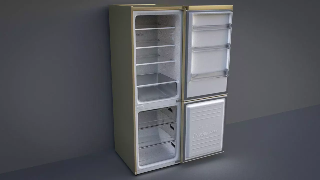 Refrigerator 3D model_0